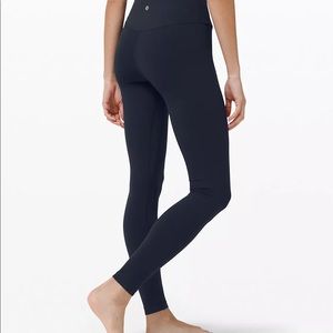 Lululemon Align Navy Blue leggings 28”. Size 2.